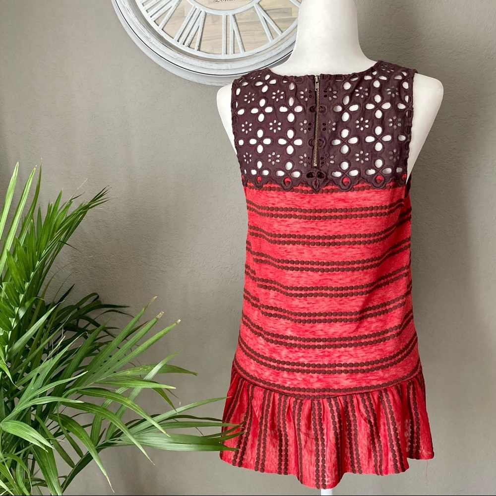 Free People Ruffle Tank - Picture 2 of 9